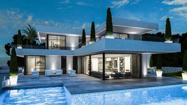 Exclusieve Luxe Villa met Adembenemend Zeezicht in Dénia